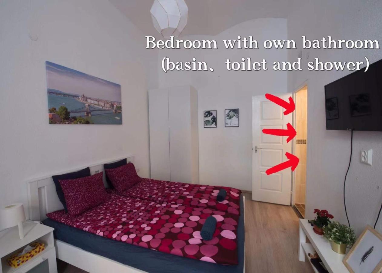 No. 11 Apartment With 2 Bathrooms Next To Railway Station 布达佩斯 外观 照片